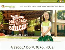 Tablet Screenshot of eccoprime.com.br